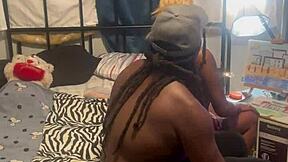 littyman and starburst argue mid-scene during real massage blooper show