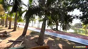 johntronx creampies innocent asian teen after pickup