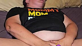 milf spreads legs rubbing swollen clit to orgasm