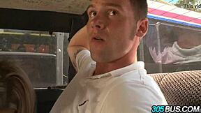 Can pornstar bree olson handle two dudes pounding her in public cash fuck?