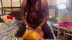 littyman and starburst argue mid-scene during real massage blooper show