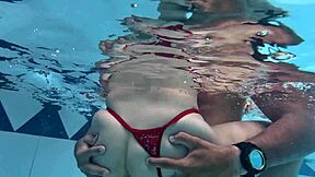 skinny horny 18yo amateur fucked hard in outdoor pool