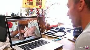 bbc bareback pounds cuckold's big tit cougar wife as husband watches humiliated