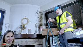 damn selinah kyle's wild french 18+ brunette ass gets fisted and double penetrated in ffm squirt threesome with alice maze milf