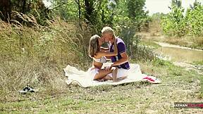 wanna risk a quickie by the river with her tight holes?