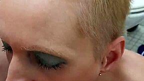 German Milf Whore Sandra Licks Ass Rimjobs and Blowjobs Client