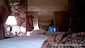 hot blonde milf teases amateurs style