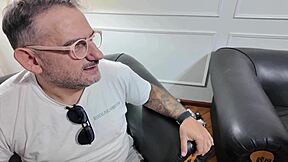 Husband Watches Wife's Huge Tits Bounce as Muscular Best Friend Dominates Her Curvy Ass Hard