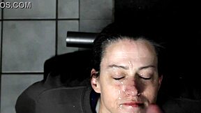 Dirtydees unleashes her sloppiest cum-drenched facial yet