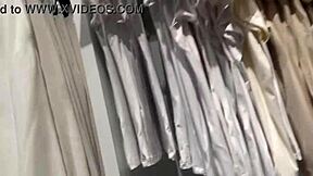 oh man i can't stop staring at this round latina ass stretching those see-thru leggings