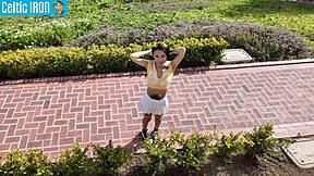 Ever wonder how Bianca gives petite teen full girlfriend creampie outdoors?