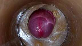 precum squirt my pussy? toy cam vagina closeup