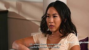 stepmom dee williams tells kimmy kimm her tits are perfect no surgery needed