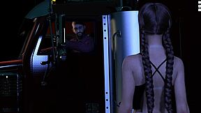oh god i love RIDING this redhead blowjob cock at midnight
