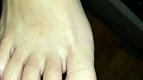 Creamy Toes and Feet Drenched in Hot Cum Blast