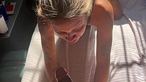 i woke my boyfriend up horny and he fucked my tight ass so good damn