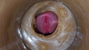 precum squirt my pussy? toy cam vagina closeup