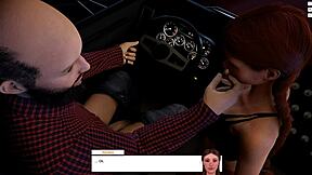 oh god i love RIDING this redhead blowjob cock at midnight