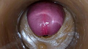 precum squirt my pussy? toy cam vagina closeup