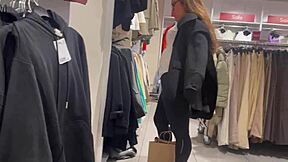 oh man i can't stop staring at this round latina ass stretching those see-thru leggings