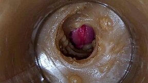 precum squirt my pussy? toy cam vagina closeup