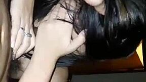 Thai Girl Gobbles Cock Desperately!