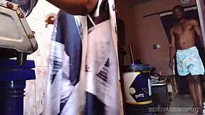 hot wife takes cock deep in kitchen homemade pounding her wet pussy amateurs style