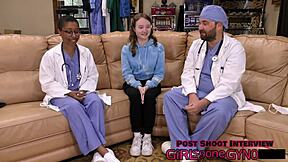 Damn this pervy doctor has me handcuffed and humiliated in the hospital serena morgan