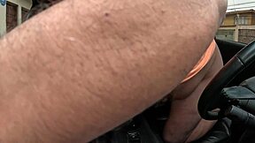 Gabi Flores Debuts Anal Ride in Car Creampie Bareback