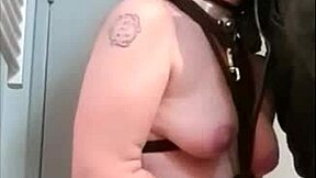 whoa this bound slave takes piss order bj and cum like a total whore... damn