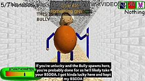 Uncover Baldi's Basics remastered classic teacher's hairless retro game secrets