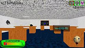 Uncover Baldi's Basics remastered classic teacher's hairless retro game secrets