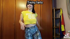 Watch this hairy Romanian beaver fart fest compilation up close!