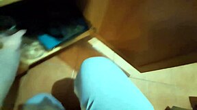 Why hide in pantry immigrant milf? Bent over for creampie doggy pounding!