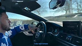 Quick Street DP Threesome: Petite Latina Takes Double Anal from Raul Bud and Stranger