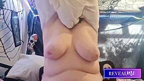 watch this babe strip finger her pussy then vibrate to huge orgasm!!