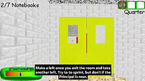 Uncover Baldi's Basics remastered classic teacher's hairless retro game secrets