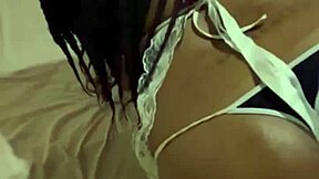 damn that naughty ebony maid with huge ass twerks so sexy