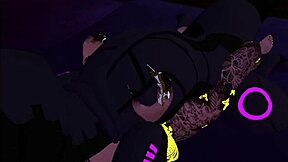 Synth and angel goddess share intimate furry romance night