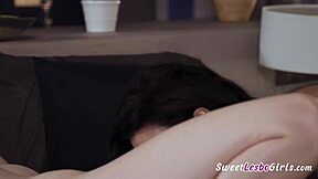 Stunning Redhead Teen Craves Milf Roommate's Wet Licks