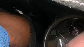 new year's cheating slut girlfriend chokes on black cock then pussy wrecked outdoors