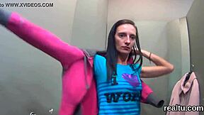 supermarket tempts ravishing czech teen nympho into pov hardcore pounding