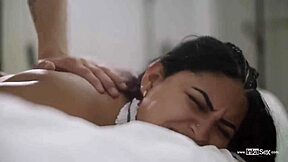 Venezuelan maid's big ass and curvy body roughly fucked by monster cock in hardcore whore session