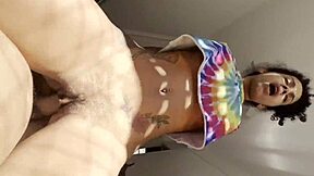 you love this wet pussy ebony latina riding monster cock cowgirl with dirty talk homemade?