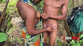 come fuck this village girl outdoors with your big black cock