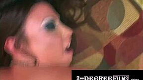 Hot Brunette Babe Rides POV Cowgirl then Bent Over for Deepthroat Anal Pussy Assfucking Vintage