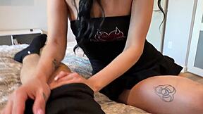 Sister's Best Friend Begs for Cock in Taboo Household Fantasy