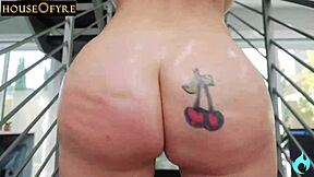 anna chambers wrecks cock with her goth twerking deepthroat and rough pussy ride