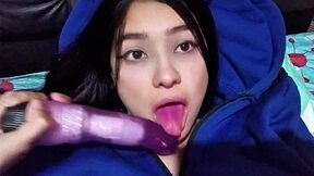 hot babysitter with huge tits craved my cock right when i got home