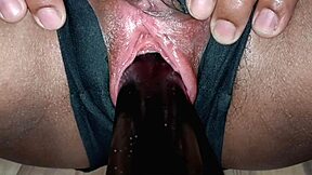 husband's best friend pounds my tight wife pussy in hotel creampie